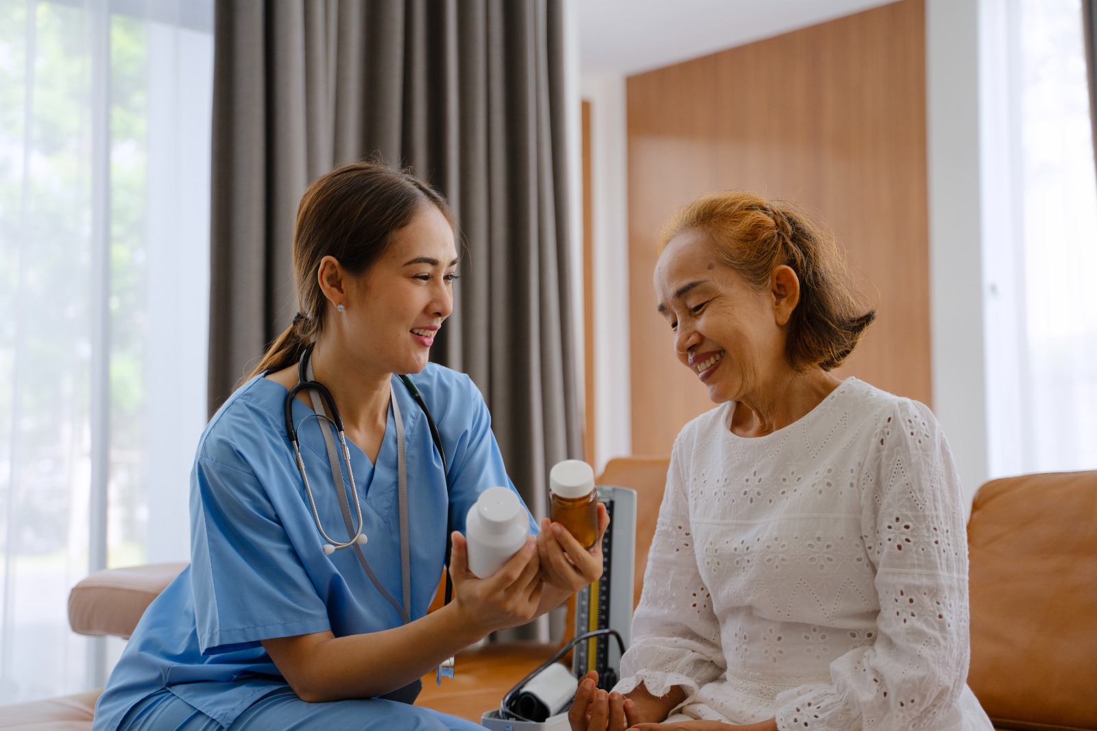 Practical nursing lab for PSW students at The Hero Academy Toronto